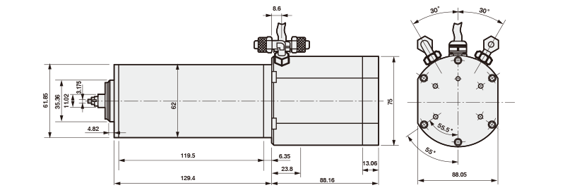 Oil-cooled Spindle 油冷式主軸馬達