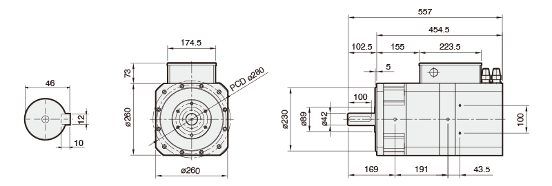 JH55 高速主軸馬達 HIGH SPEED MOTOR