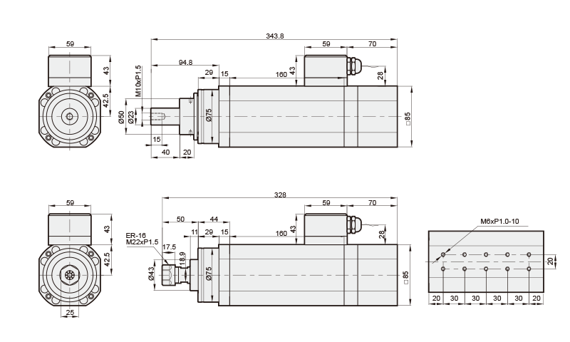 高速主軸馬達 HIGH SPEED MOTOR